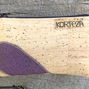 Monedero Citrus Natural/Violeta