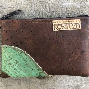 Monedero Citrus Marrón/Verde