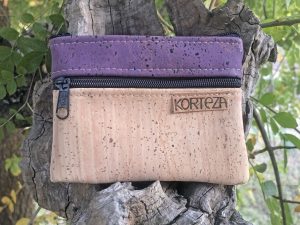 Monedero Prunus Violeta:Natural