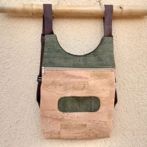 Mochila Olea Verde/Tostado