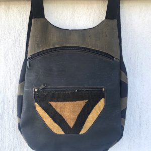 Mochila Quercus Bogolán verde/negra