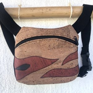 Riñonera Sabal Natural/Teja